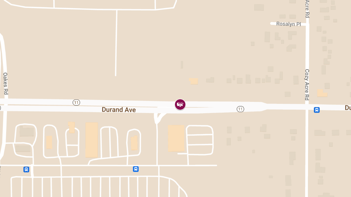 Accident with Injuries at Durand Ave & Continental Ave