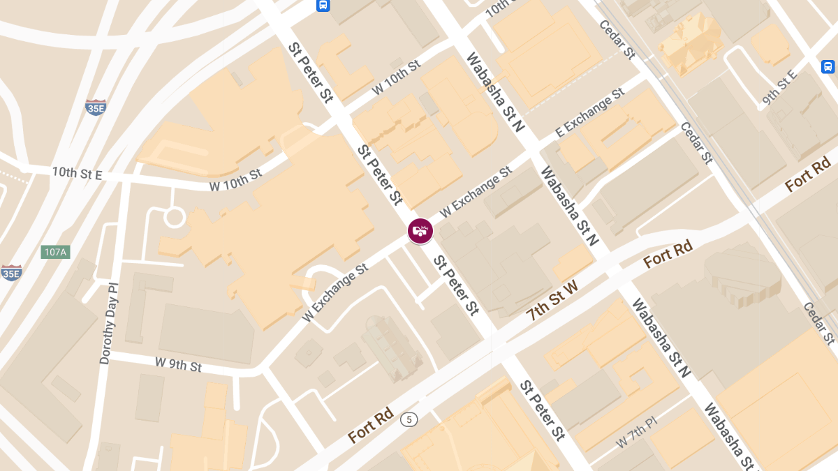 Accident with Injuries at Exchange St W and Saint Peter St