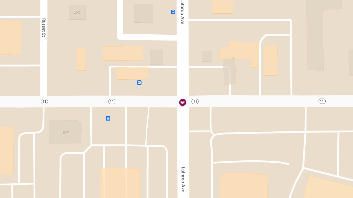 Accident with Injuries at Lathrop Ave & Durand Ave