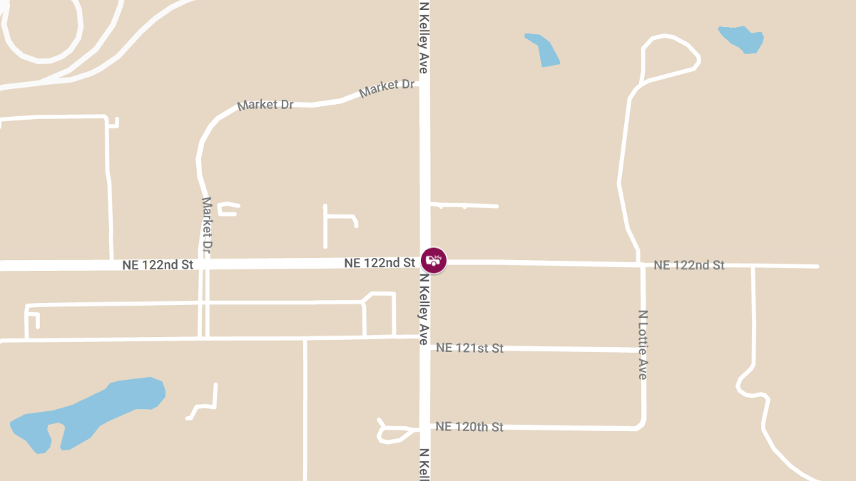 Accident with Injuries at NE 122nd St & Kelley Ave