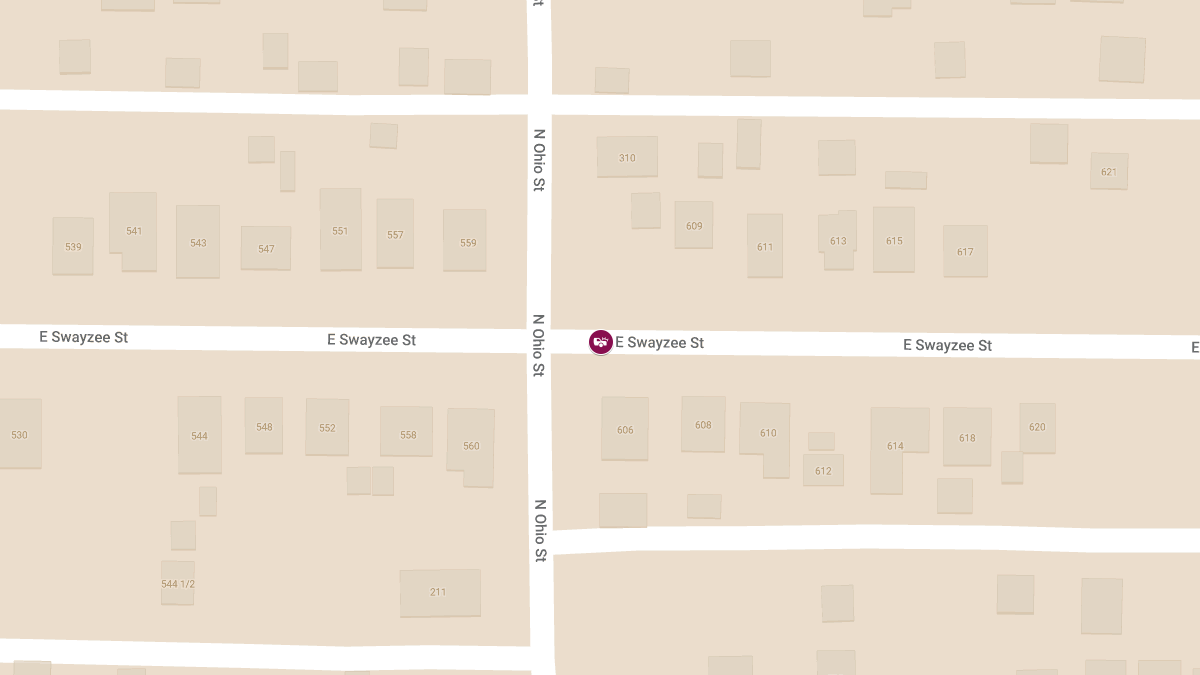 Accident with Injuries at Ohio St & Swayzee St