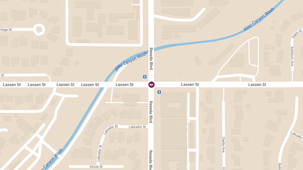Accident with Injuries at Reseda Blvd & Lassen St
