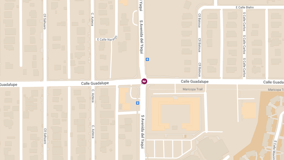 Accident with Injuries at S Avenida Del Yaqui & E Calle Guadalupe