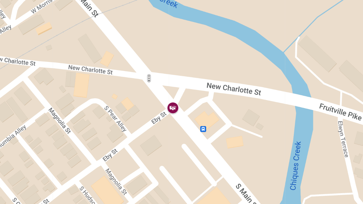 Accident with Injuries at S Main St & Eby St