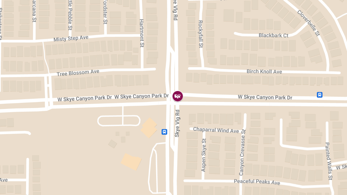 Accident with Injuries at Skye Village Rd & W Skye Canyon Park Dr