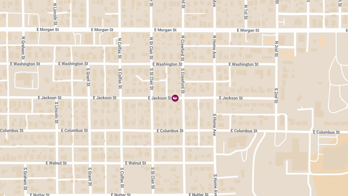 Accident with Injuries on 1009 E Jackson St