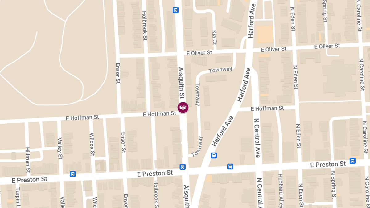 Accident with Injuries on Aisquith St