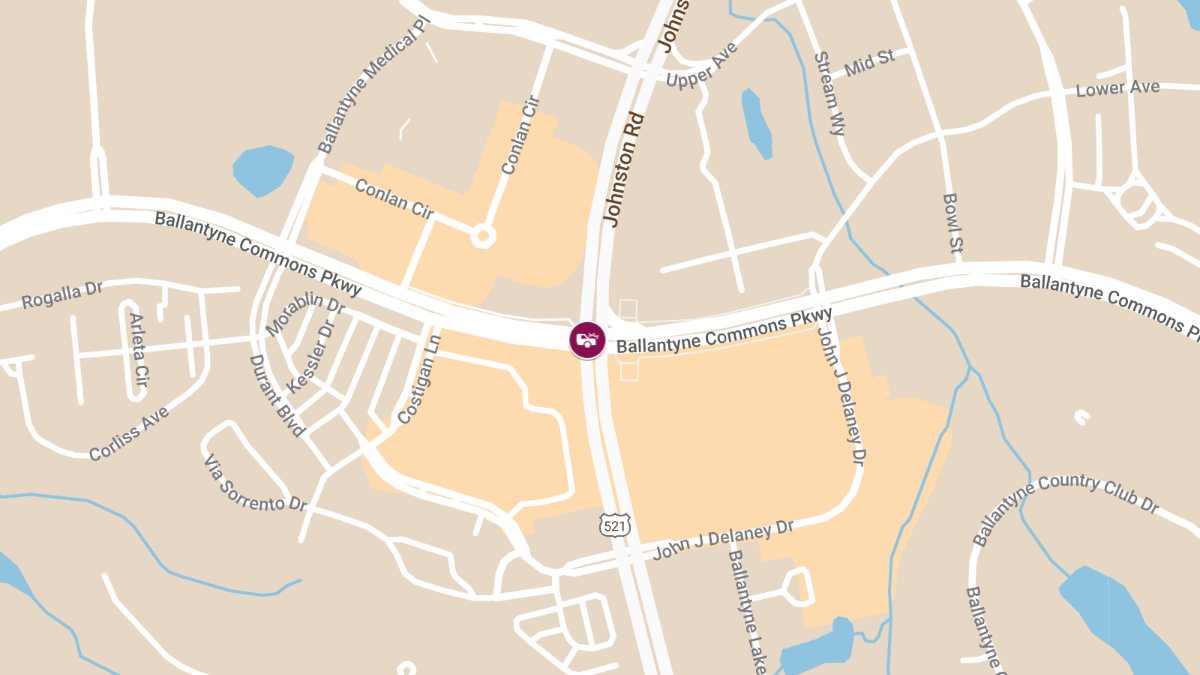 Accident with Injuries on Ballantyne Commons Pkwy & Johnston Rd