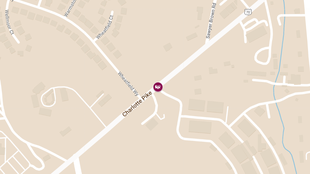 Accident with Injuries on Charlotte Pike