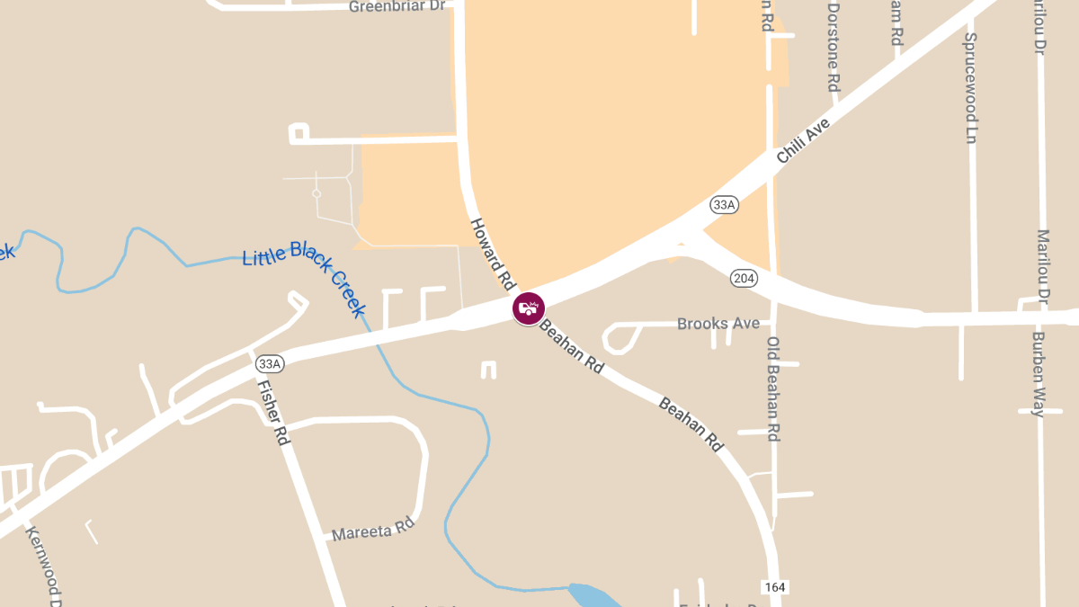 Accident with Injuries on Chili Ave at Howard Rd Beahan Rd