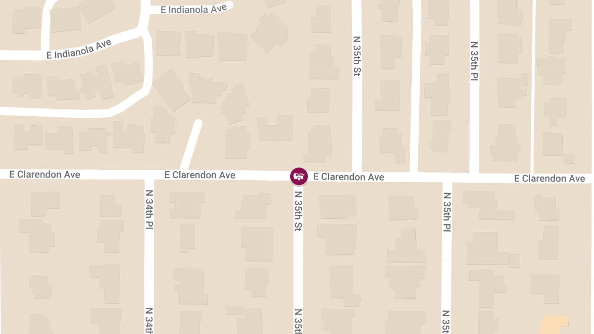 Accident with Injuries on Clarendon Ave at 35th Ave
