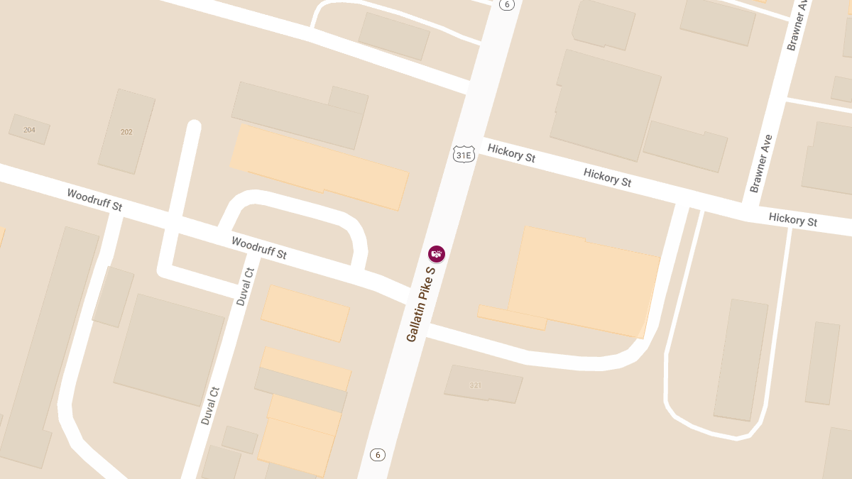 Accident with Injuries on Gallatin Pike S