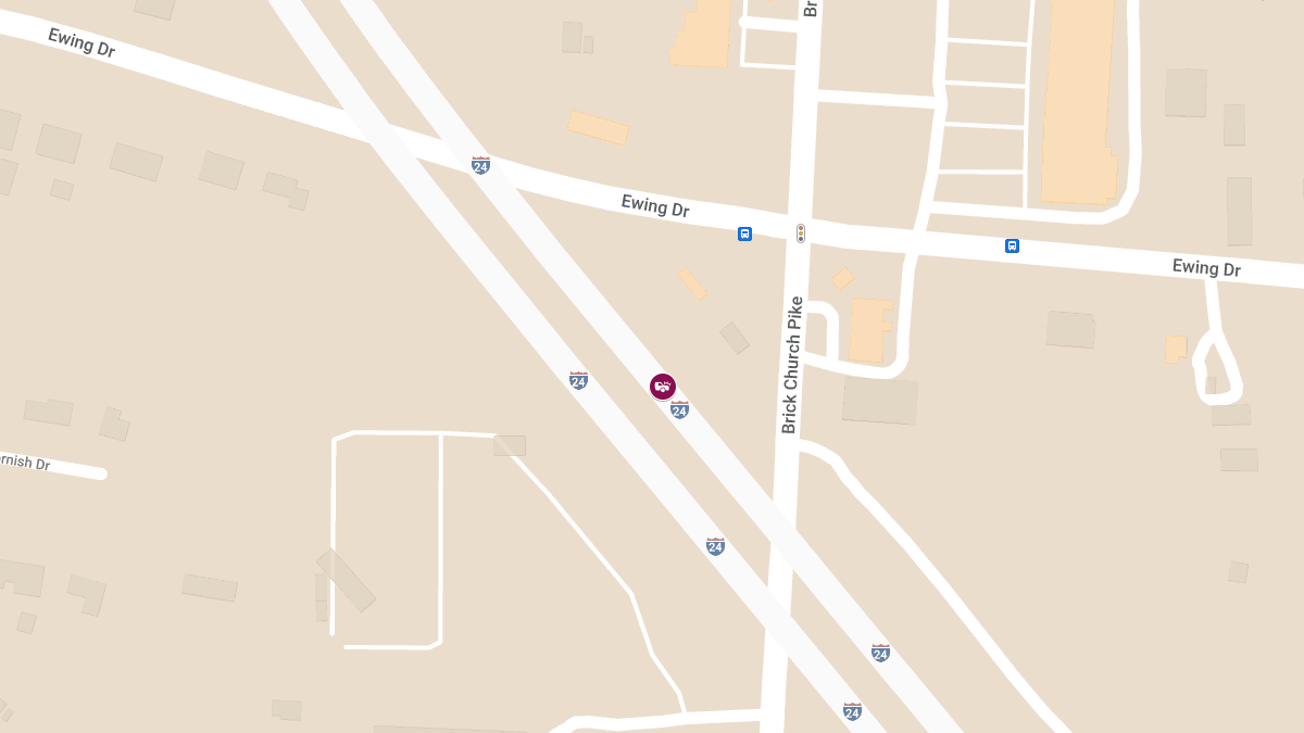 Accident with Injuries on I-24 E near MM 37.8