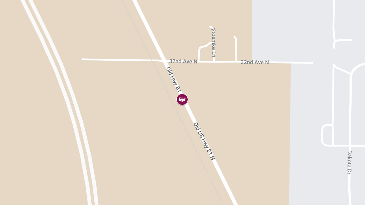 Accident with Injuries on Old US Hwy 81 N