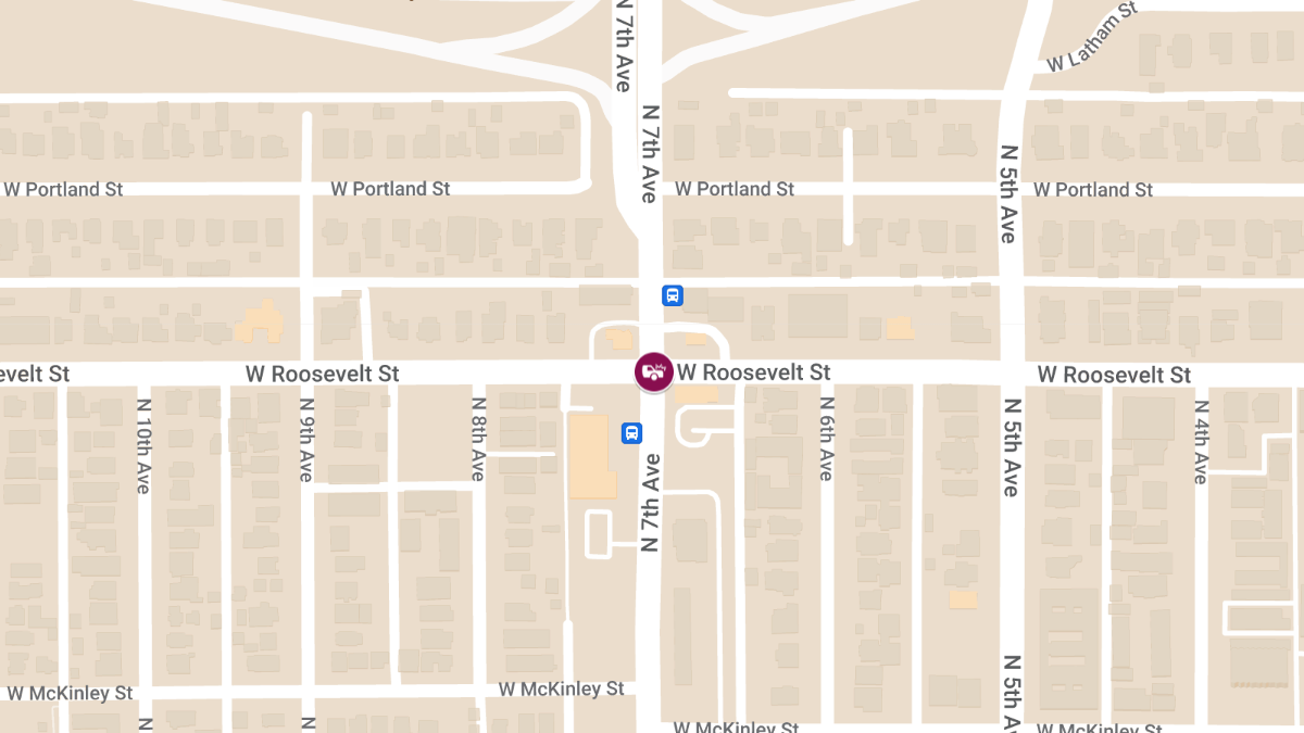 Accident with Injuries on Roosevelt St Near N 7th Ave