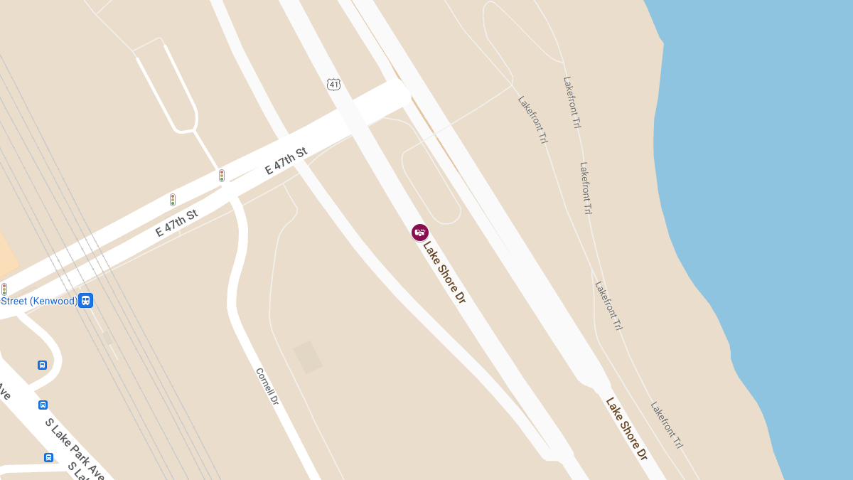 Accident with Injuries on S Lake Shore Dr