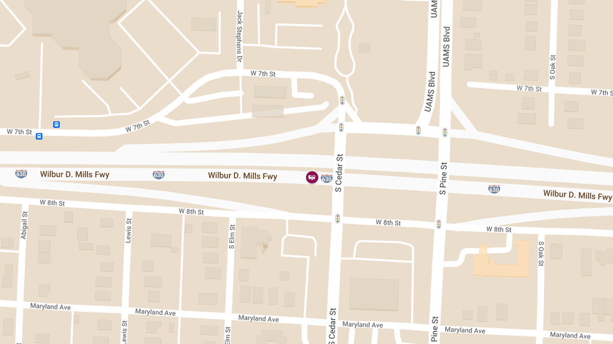 Accident with Injuries on WB I-630 Near Exit 3B