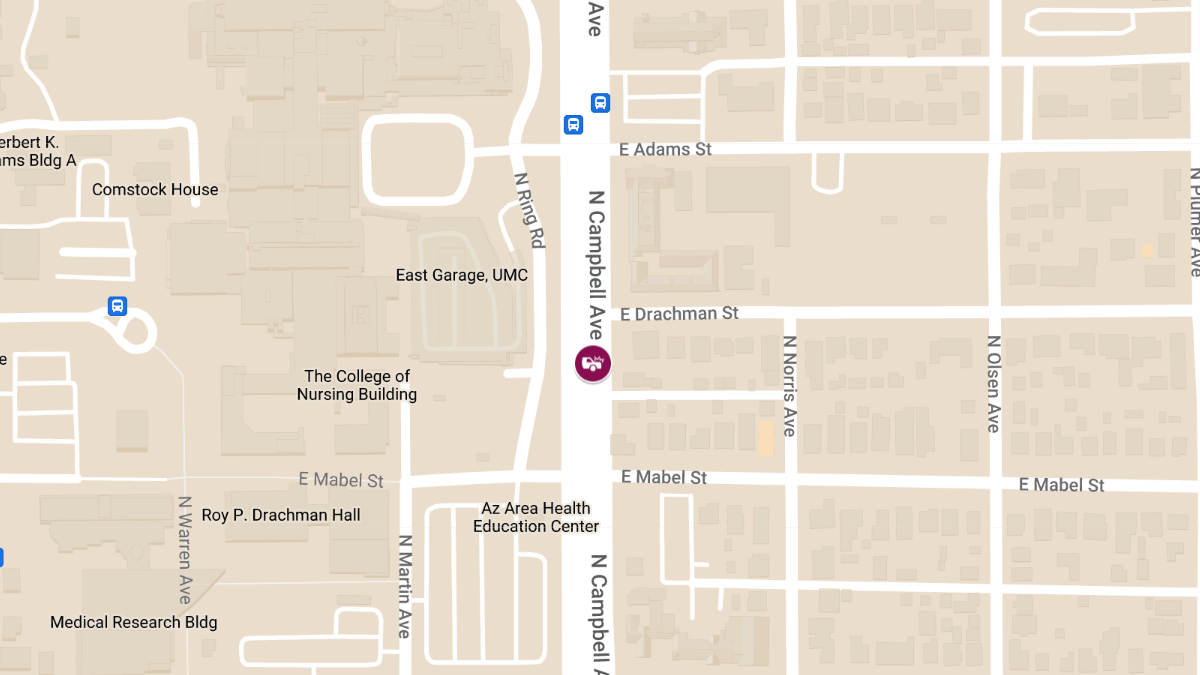 Accident with Injury at 1500 N Campbell Ave