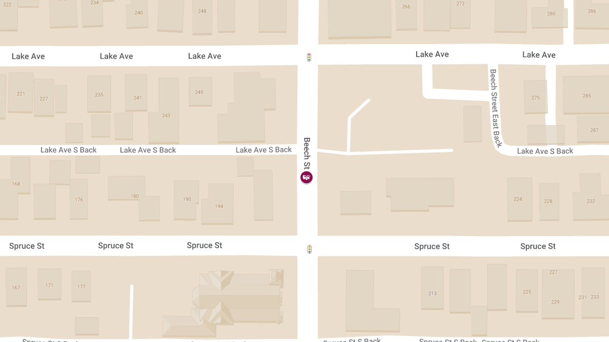 Accident with Injury at Beech St Between Concord & Willow St