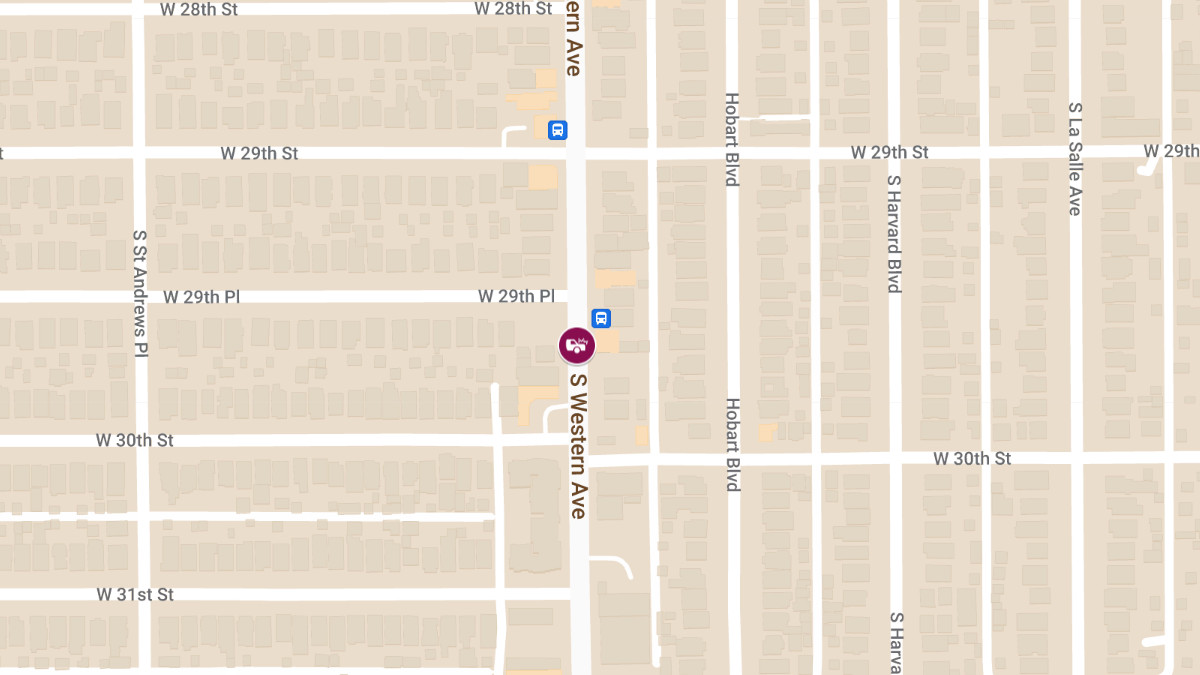 Accident with Injury at S Western Ave & W 30th St