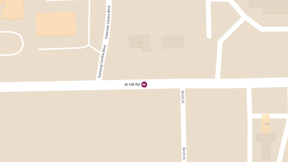 Accident with Personal Injury at 2474 W Hill Rd