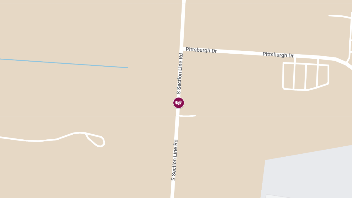 Auto Accident With Injury on on 7000 Block of S Section Line Rd