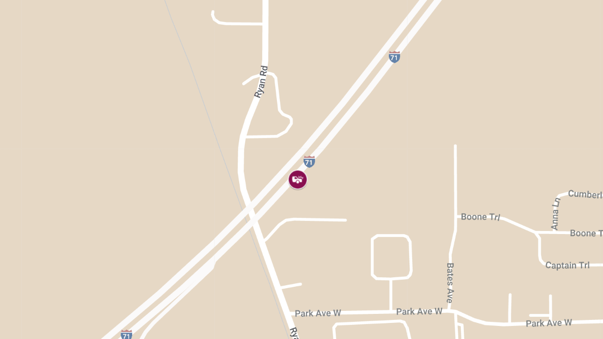 Auto Accident with Injury on I-71 North