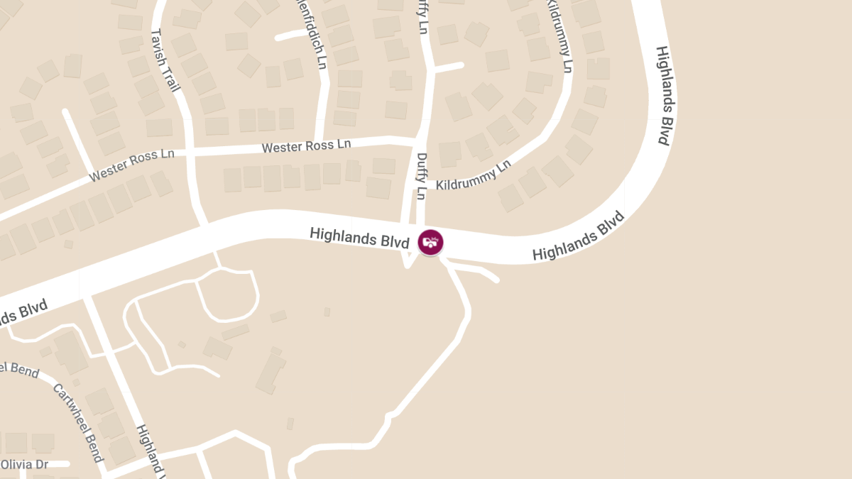 Auto Collision With Injuries at Highlands Blvd and Duffy Ln