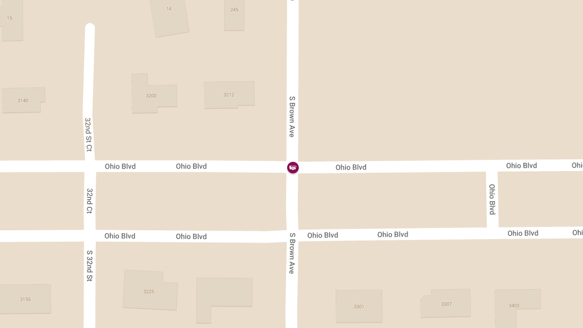 Auto Collision with Injuries at Brown Ave & Ohio St