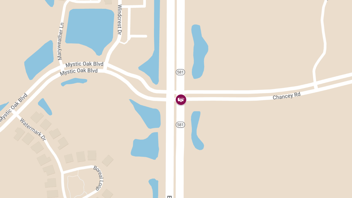 Auto Crash Causes Roadblock at Bruce B Downs Blvd & Chancey Rd