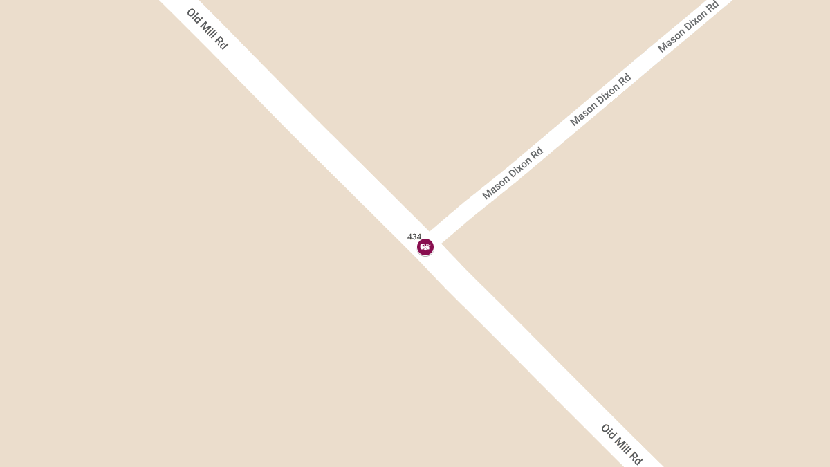 Auto Crash With Injuries at Old Mill Rd & Mason Dixon Rd