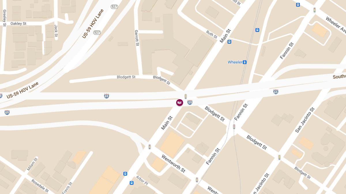 Auto Crash With Injuries at US-59 S and Main St