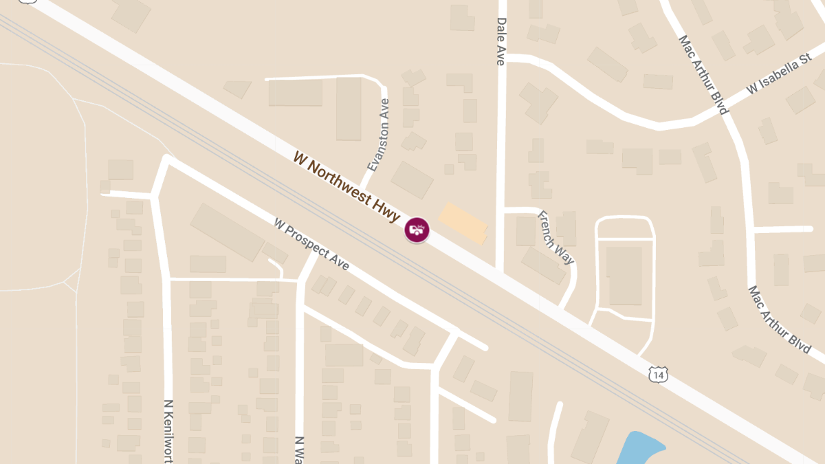 Auto Crash With Injuries at W Northwest Hwy & Evanston Ave