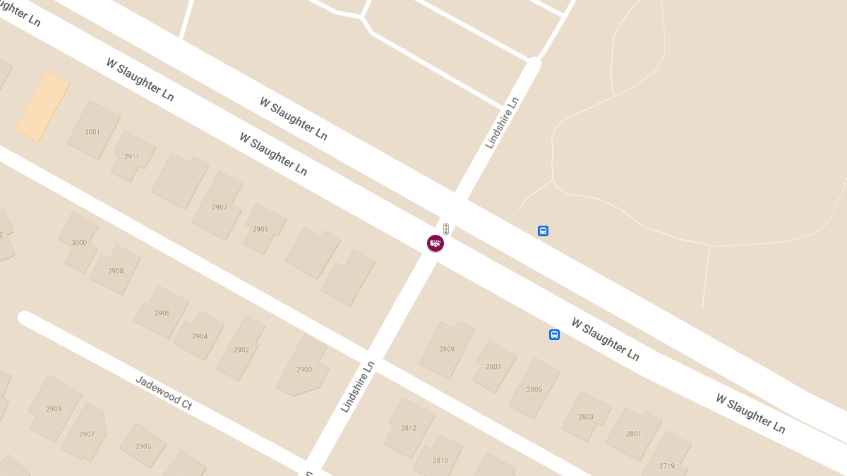 Auto Crash With Injuries at W Slaughter Ln & Lindshire Ln