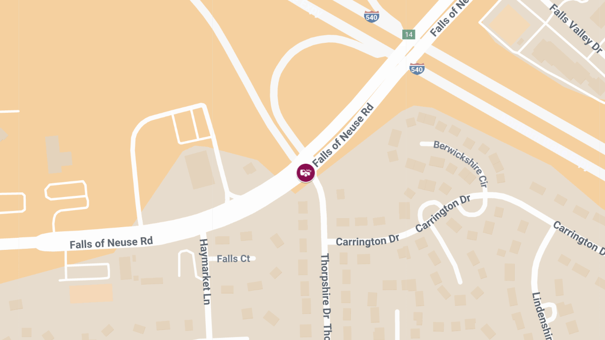 Auto Crash With Injuries on Caldwell Ln