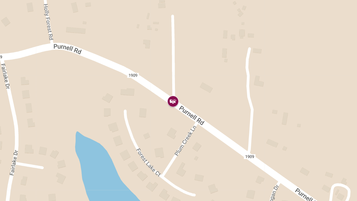 Auto Crash With Injuries on Purnell Rd