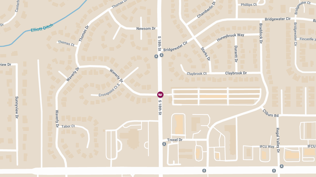 Auto Crash at 18th St & Waverly Dr Leaves One Injured