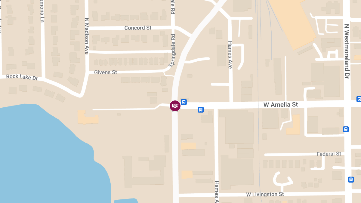 Auto Crash at N Orange Blossom Trl & W Amelia St