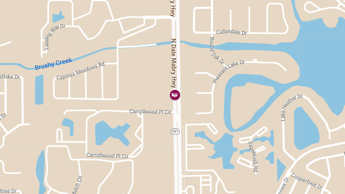 Auto Crash with Injuries Reported on Dale Mabry Hwy