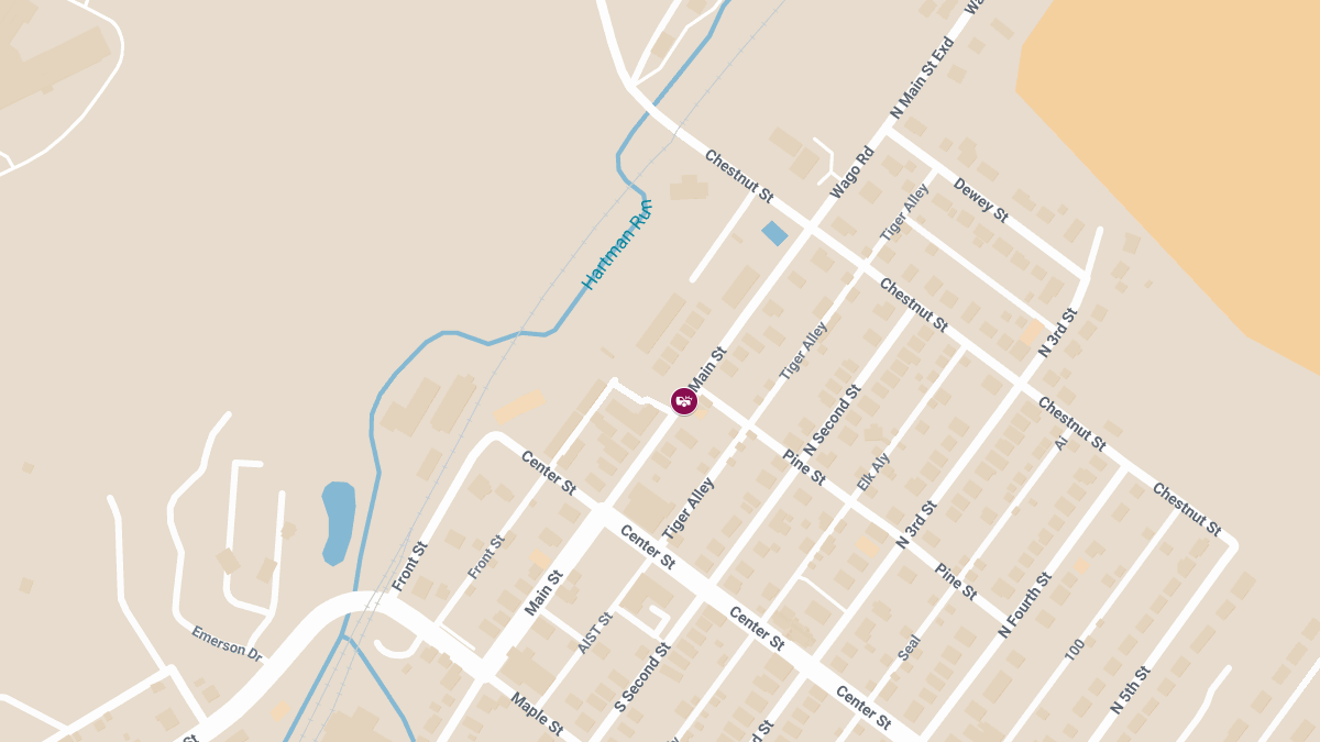 Auto Crash with Injuries at N Main St & Pine St