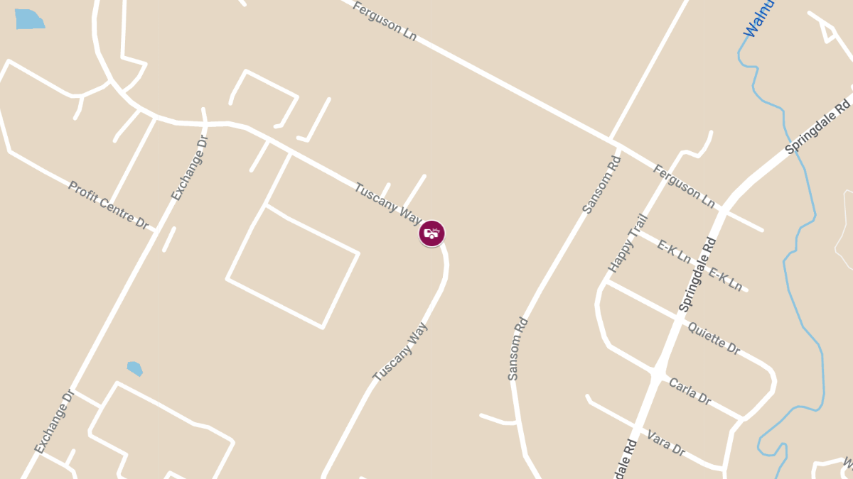 Auto Crash with Injuries on 9020 Tuscany Way