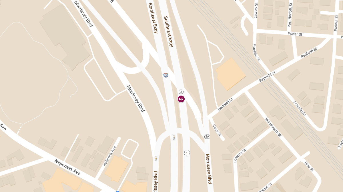 Auto Crash with Injuries on I-93 S & MA-3 S
