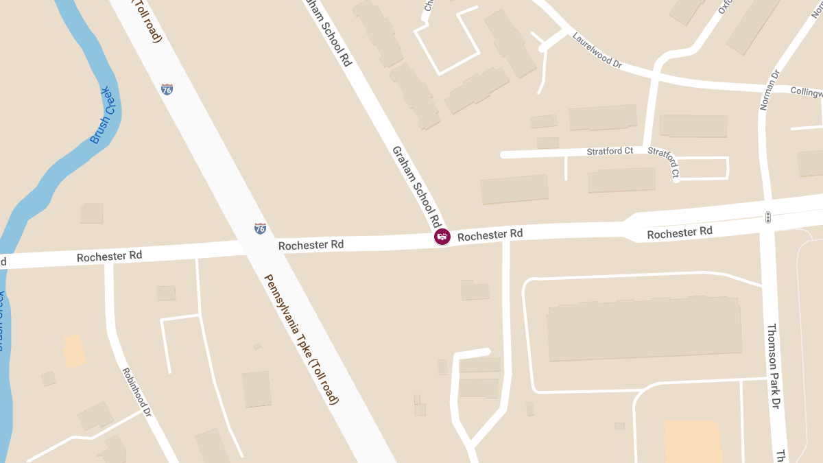 Auto Injury Crash Reported at Rochester Rd & Graham School Rd