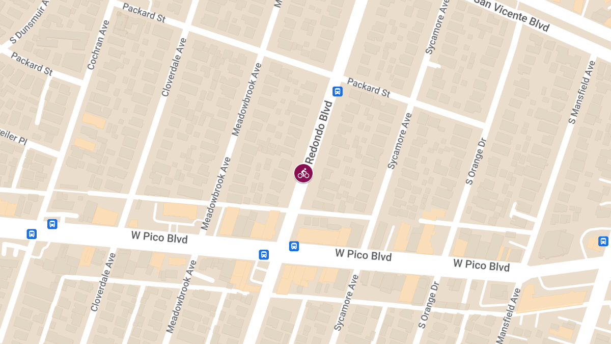 Bicyclist Injured in Hit-and-Run Crash at 1353 S Redondo Blvd