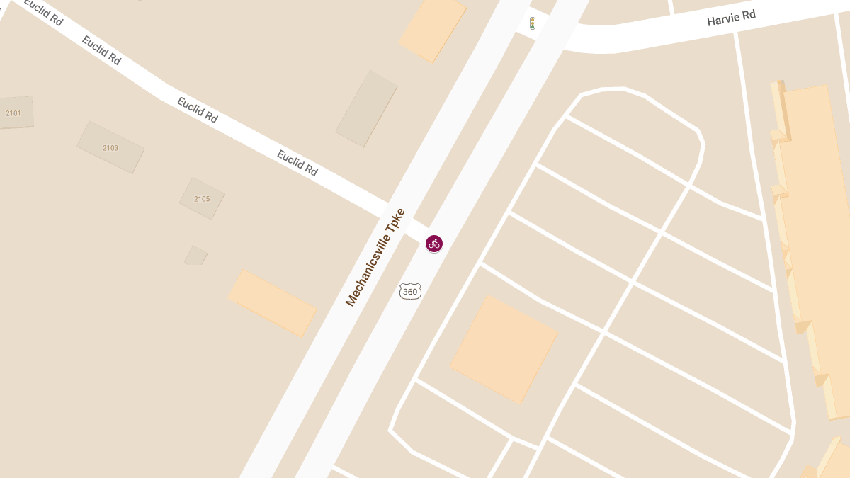 Bicyclist Injured in Vehicle Crash on Mechanicsville Tpke & Euclid Rd