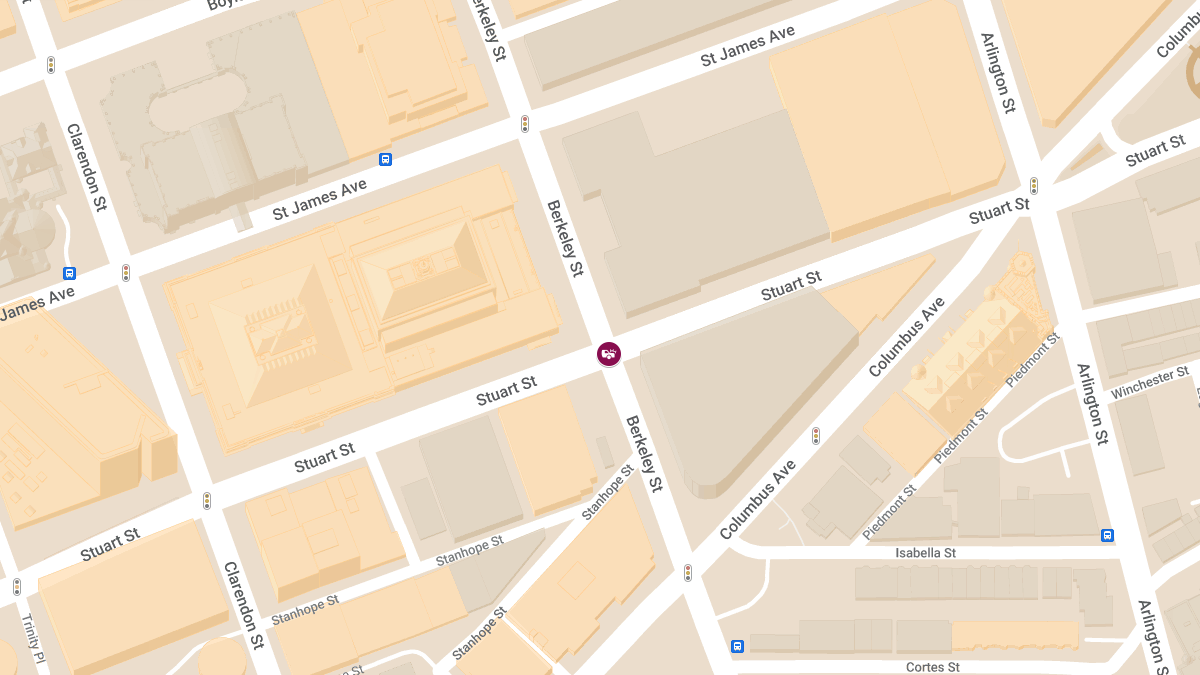 Car Accident With Injuries at Berkeley St & Stuart St