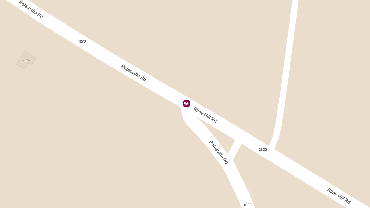 Car Accident With Injuries at Riley Hill Rd & Rolesville Rd