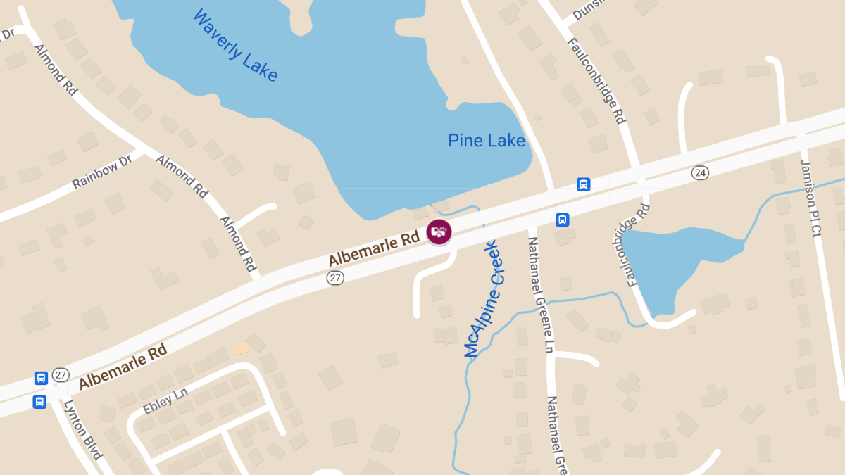 Car Accident With Injuries on Albemarle Rd