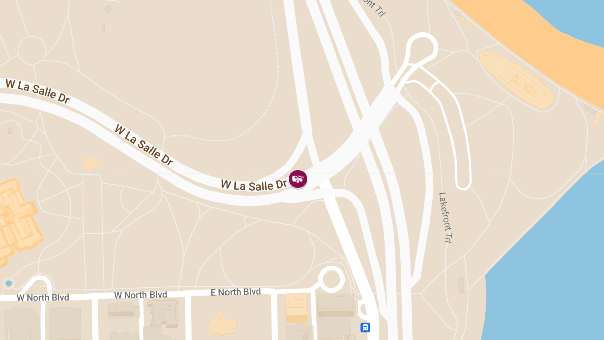 Car Accident With Injuries on N Lake Shore Dr