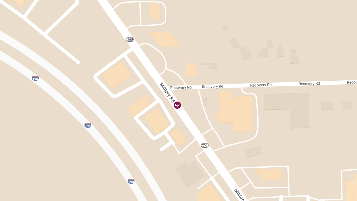 Car Accident at 2720 Military Rd Involving Two Vehicles and Injuries